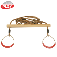 NORDIC PLAY Active trapez gynge i tr med ringe