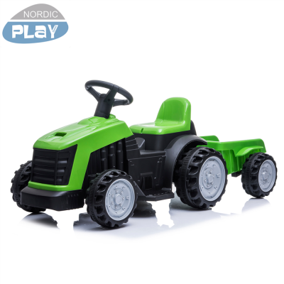 NORDIC PLAY Speed traktor med anhnger 6V