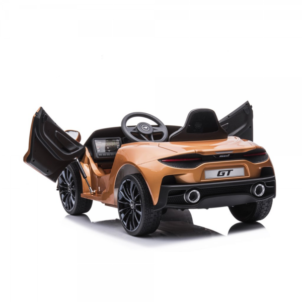 NORDIC PLAY Speed elbil McLaren GT 12V7 AH , EVA hjul, ldersde spraymalet kobber