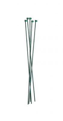 Tentorpæl 8 mm grøn, med grøn hætte, 110 cm, colli 25 stk.