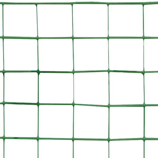 Volierenet, grøn. 19 x 19 - 0,9/1,4 mm, 0,5 x 5 m