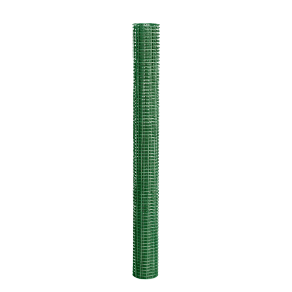 Volierenet, grøn. 19 x 19 - 0,9/1,4 mm, 0,5 x 5 m