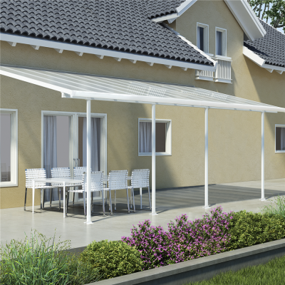 Terrasseoverdkning Feria 21,5 m2, hvid Palram - Canopia