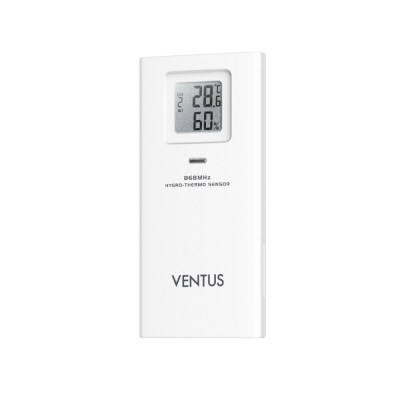 VENTUS Digital indoor/outdoor thermometer WA118, Auf Lager