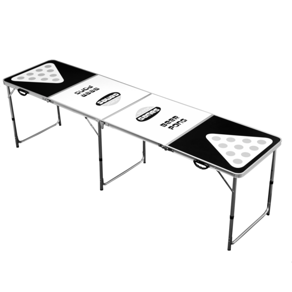 NORDIC Games beer pong table inkl. 24 krus & 24 bolde 240x60 cm