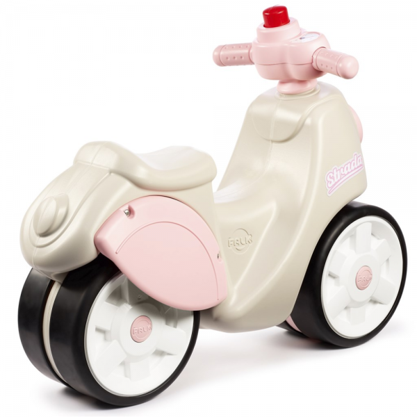FALK Strada første års scooter cremfarvet og rosa