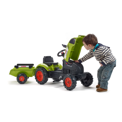 FALK Claas traktor med vogn