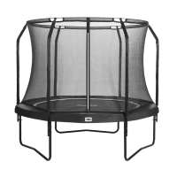 Salta Trampolin Premium Black Edition Ø305 cm, sort inkl. sikkerhedsnet